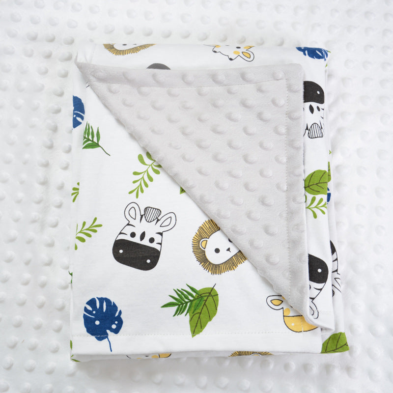 Dual Sided Baby Blankets