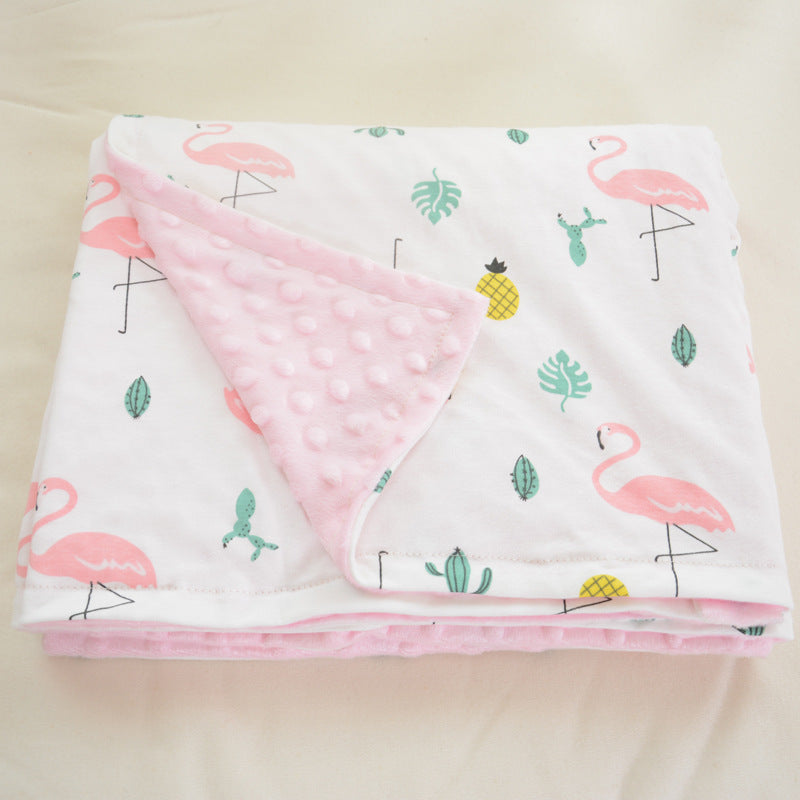 Dual Sided Baby Blankets