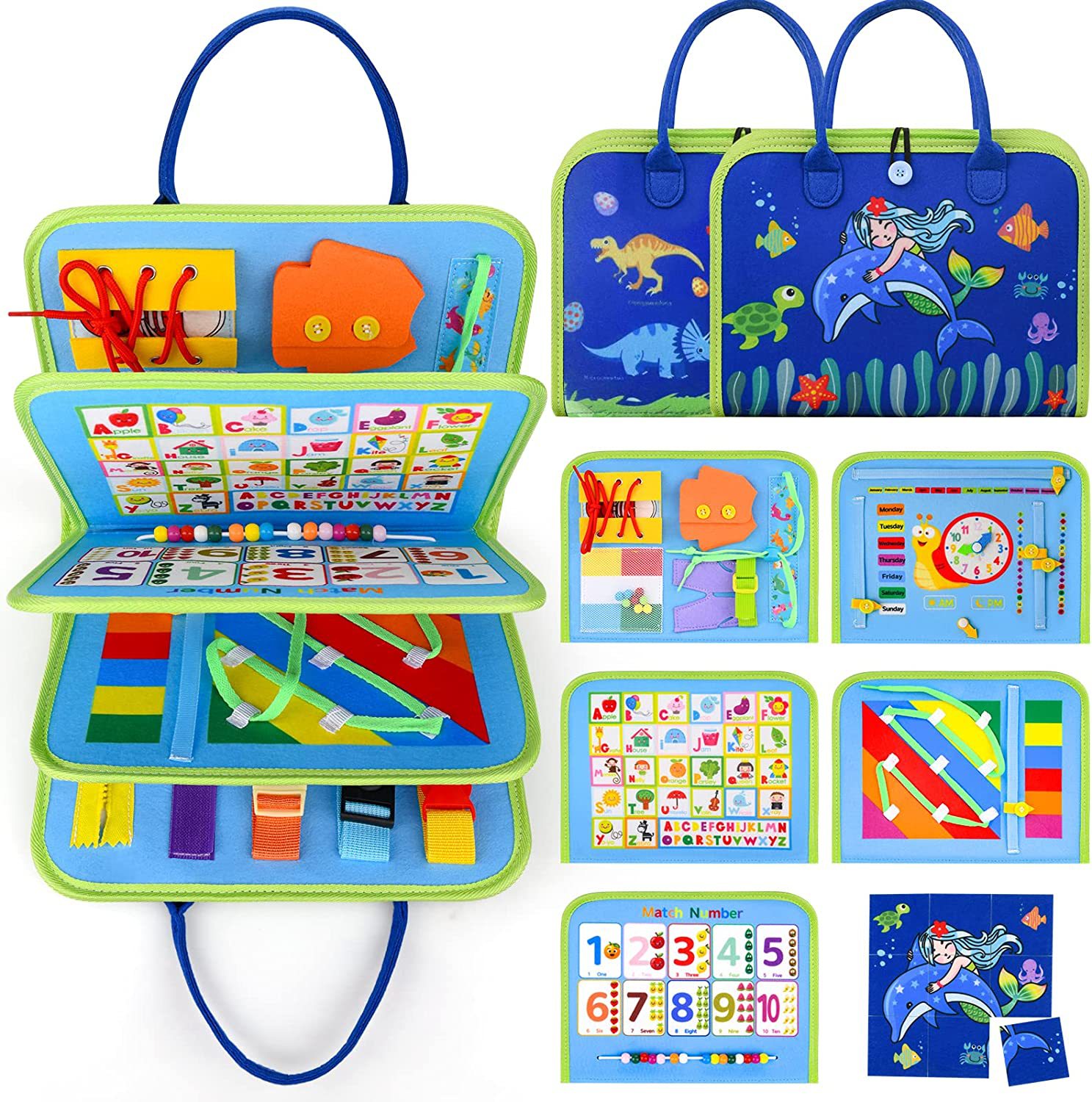 Felt Learning Board