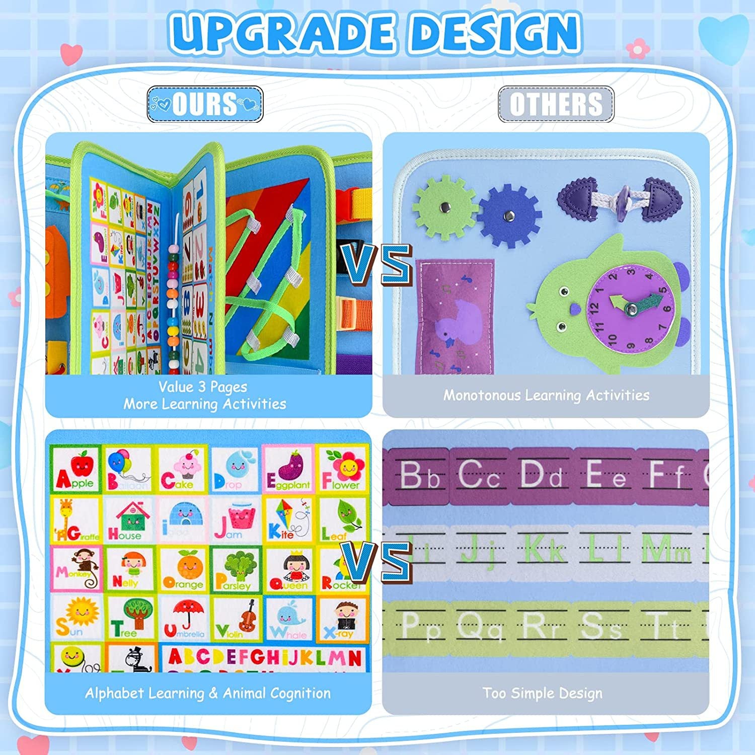 Felt Learning Board