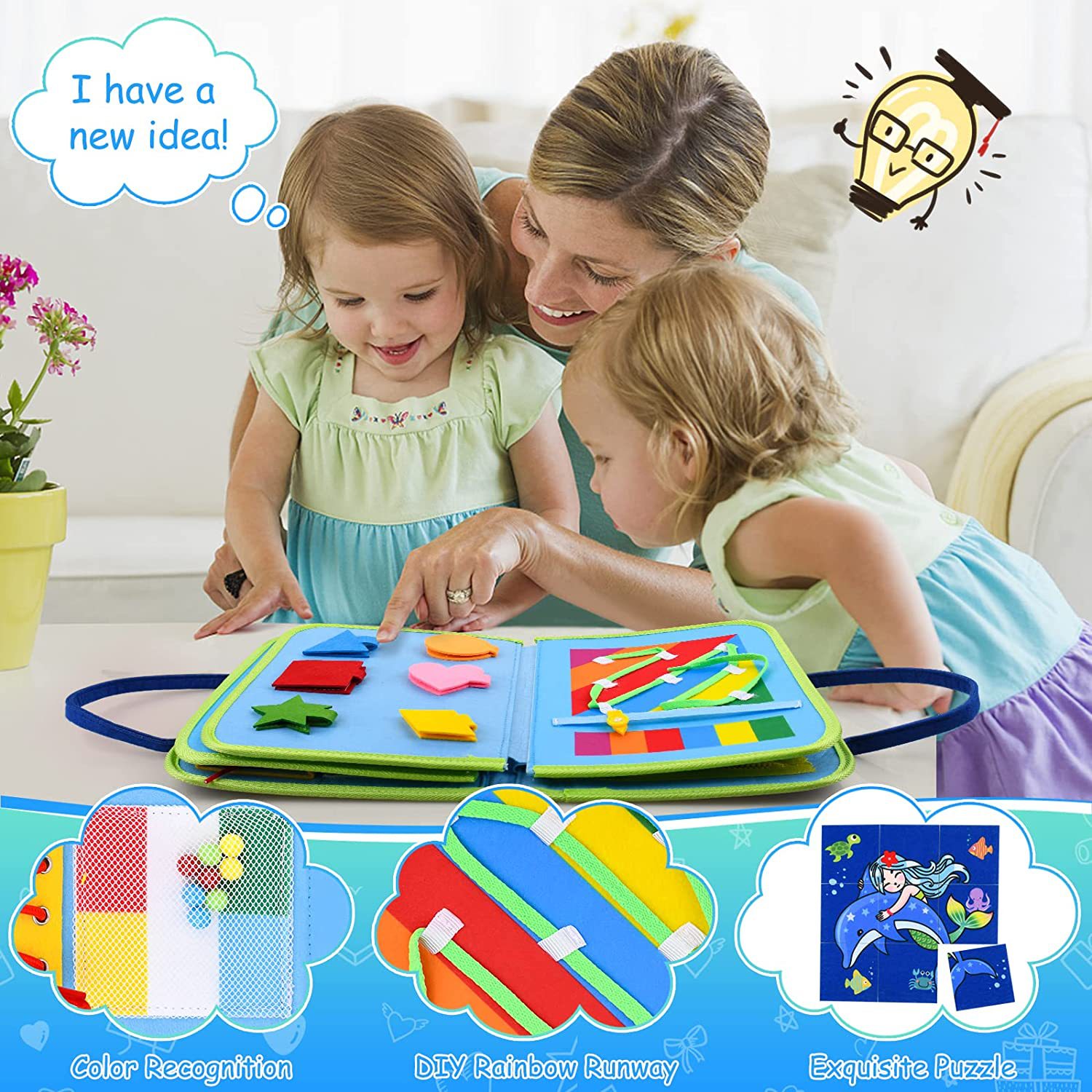 Felt Learning Board