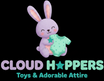 Cloud Hoppers Logo - Black Background