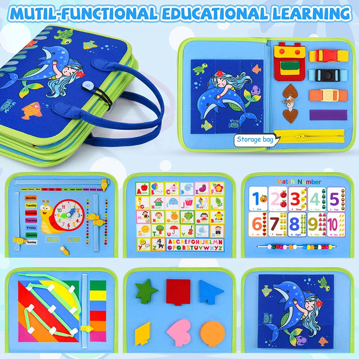 Felt Learning Board