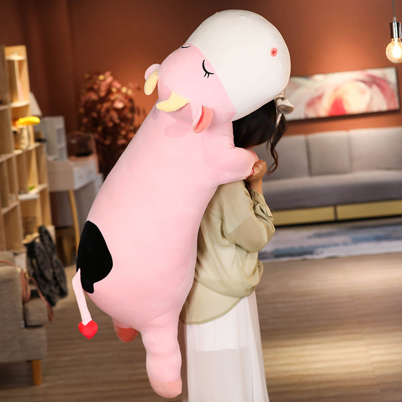 Papa Cow Long Pillow